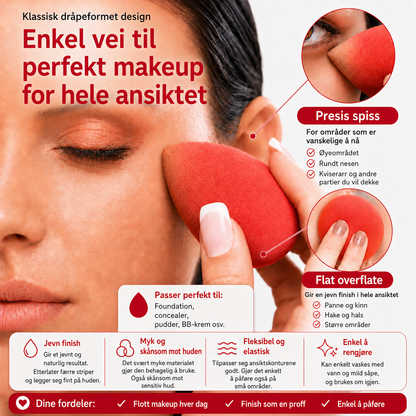 Profesjonell Makeup Blending Svamp